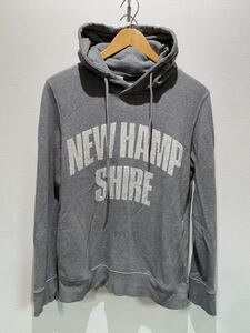 ★ HARE ハレ ヒビ割れプリントスウェットパーカー グレー 超美品 sizeS