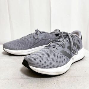 和402★ adidas Response Runner アディダス レスポンス ランナー スニーカー ジョギング 23.5 グレー レディース