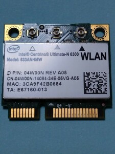 Intel 633ANHMW WLANカード