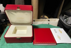 カルティエ Cartier 時計空箱 ウォッチケース 勿論本物純正品　大特価セール