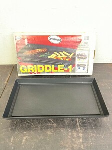 極美品! PRIMUS プリムス GRIDDLE-1 グリドル ツーバーナー専用 鉄板 BBQ 元箱