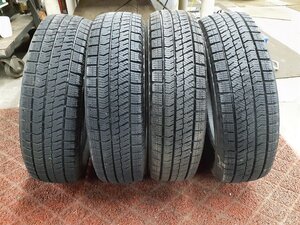 CF6977■155/65R14 75Q　4本価格　BRIDGESTONE BLIZZAK VRX2　送料無料 冬 ’23年 8.5分山 ワゴンR ムーブ デイズ パレット タント N-BOX