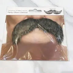 Mustaches 自己粘着 髭 付けヒゲ コスプレ ブラック