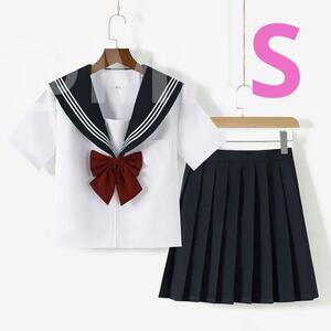 【期間限定セール中】Sサイズ　新品　半袖　制服　高校　レディース W/W