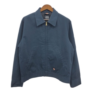 Dickies ディッキーズ 中綿 ワークジャケット ネイビー (メンズ L) 中古 古着 R0211