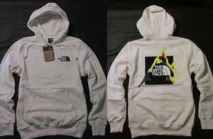 本物正規◆ノースフェイス◆スウェットパーカー PLACES WE LOVE HOODIE BOX■XXL■GARDN WHITE/アイボリー■新品/アメリカ限定/HO5/裏地起