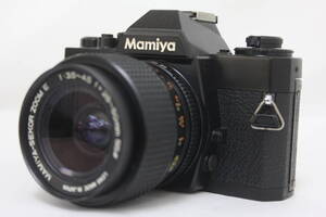 【訳あり品】 マミヤ Mamiya ZE QUARTZ ブラック SEKOR ZOOM E 28-50mm F3.5-4.5 ボディレンズセット v6520