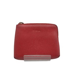 FURLA(フルラ) エンボス シボレザー コインケース レディース 表記無 中古 古着 0719