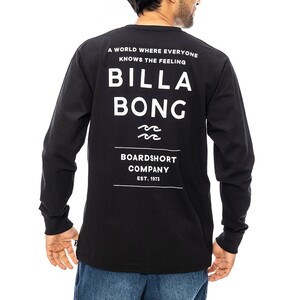 【SALE】★送料無料★2024秋冬 新品【BILLABONG/ビラボン】DECAF ロンＴ BLK メンズXL BE012050