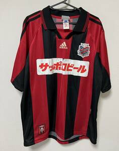 アディダス 日本製 コンサドーレ札幌 1999-2000 ホーム ユニフォーム サイズXO