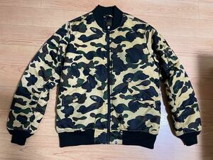 BAPE 1st CAMO MA-1★エイプ ape