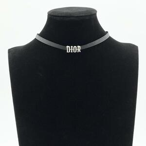 【人気廃盤】クリスチャンディオール　Christian　Dior　レディース　チョーカー　ネックレス　ペンダント　DIOR