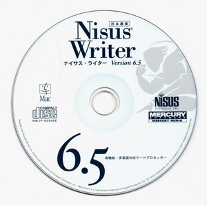 【同梱OK】 Nisus Writer 6.5 日本語版 for Mac ■ ワープロソフト