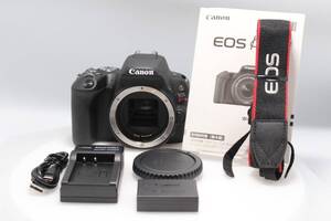 【極美品】Canon EOS Kiss X9 ブラック ボディ EOSKISSX9BK デジタル一眼レフカメラ