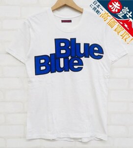 8T2936【クリックポスト対応】BLUEBLUE 半袖Tシャツ ブルーブルー