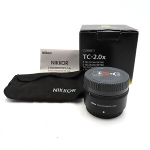 1円〜 Nikon ニコン Z TC-2.0x TELECONVERTER テレコンバーター 箱付 動作未確認 y166-3406370【Y商品】