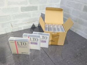 【未開封未使用品】管1C100 FUJITSU LTO Ultrium1 クリーニングカートリッジ×2個　LTO Ultrium6 データカートリッジ×6個　まとめ売り