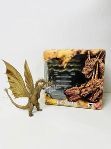 【1円スタート】ジャンク S.H.MonsterArts（モンスターアーツ） キングギドラゴジラVsキングギドラ フィギュア