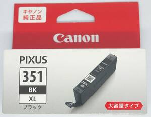 【送料140円/期限8月/純正】BCI-351XL BKブラック大容量タイプ(BCI-351+350/6色マルチパック等の1色)対応機iP8730/MG6730/MG7130/MG7530F等