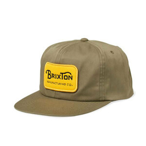 正規品!! BRIXTON(ブリクストン) GRADE SNAPBACK オリーブ