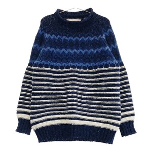 Casely Hayford ケイスリー ヘイフォード ニット セーター ネイビー系 M [240101309500] メンズ