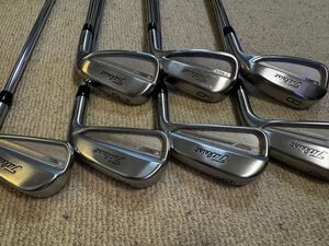 レアスペック！T150 FORGED 4番～9番.Pw 7本セット Dynamic Gold TOUR EX ISSUE X100 シャフト