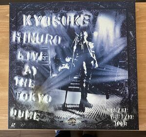 2【LD】KYOSUKE HIMURO LIVE AT THE TOKYO DOME SHAKE THE FAKE TOUR 氷室京介 レーザーディスク 中古品