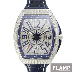 FRANCK MULLER フランクミュラー ヴァンガード ヨッティング アフターダイヤモンド V45SCDT カスタム メンズ 腕時計【美品中古】