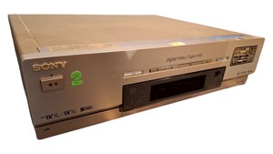 28217 ソニー/SONY/DV&S-VHS/デジタルダブルビデオデッキ/WV-DR9/当時物/オーディオ/音響機器/本体/コレクション