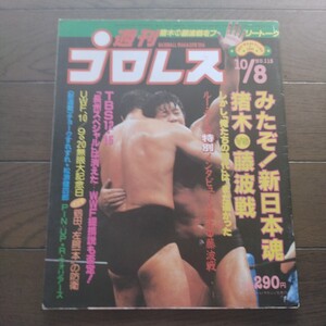 週刊プロレス昭和60年10月8日 113号