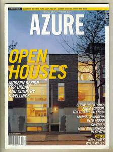 【d6549】2004.1/2 AZURE Design Architecture Art／OPEN HOUSES、…