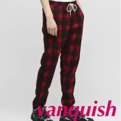 VANQUISH テーパードチェックパンツ