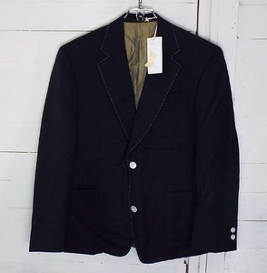 O746〇THE FLAT HEAD(ザ・フラットヘッド)GOOGIES(グーギーズ)NAVY BLAZER ブレザー テーラードジャケット Mサイズ