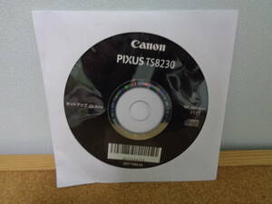 未開封 Canon キャノン インクジェットプリンター PIXUS TS8230 セットアップ CD-ROM Windows用 送料185円