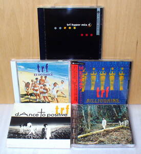 ★TRF 5枚セット①EZ DO DANCE②WORLD GROOVE③BILLIONAIRE④dAnce to positive⑤hyper mix4◆BOY MEETS GIRL/マスカレード ほか/小室哲哉