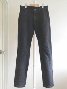 【ripvanwinkle リップヴァンウィンクル】 SOLID JEANS ソリッドジーンズ ブラック