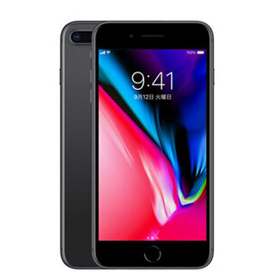 バッテリー80％以上 良品 iPhone8 Plus 64GB スペースグレイ 中古 SIMフリー SIMロック解除済