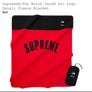 【新品】Supreme シュプリーム【The North Face Arc Logo Denali Fleece Blanket】 ノースフェイス アーチロゴ ブランケット レッド