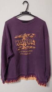 ヒステリックグラマー　HYSTERIC GLAMOUR　トレーナー　スウェット　サイズFree　送料無料