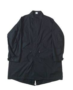 JOURNAL STANDARD ジャーナルスタンダード ARMY TWILL アーミーツイル フィッシュテール モッズコート ジャケット コート 黒 メンズ L