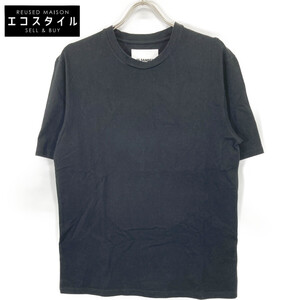 国内正規/24年製 JIL SANDER ジルサンダー J21GC0161 LOVE IS THE BEGINNING バックプリント 半袖Tシャツ/ トップス M ブラック メンズ