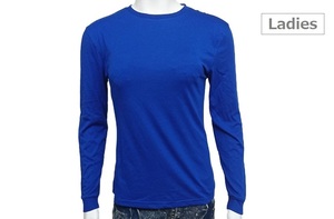 lnts-adidas-CD4647-Blue-S アディダス adidas レディース 長袖 Tシャツ ロンT トレーニング スポーツ フィットネス 無地 ブルー