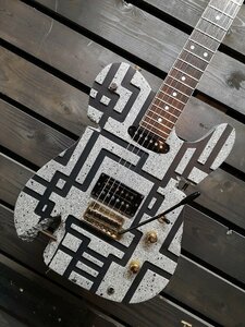 ◆大感謝祭!!!■整備品★FERNANDES フェルナンデス CONCRETE TE/TEJ Black Line コンクリート・ギター カスタムモデル！ G1G22418