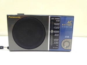 ★☆Panasonic パナソニック AC BATTERY AM RECEIVER R-U20 ラジオ 中古品☆★