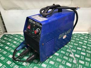 中古品 溶接機 RILAND リランド インバータ直流 アーク溶接機 ARC160mini 本体のみ.鉄工.金属加工.100V/200V ITI72TLZE0NC