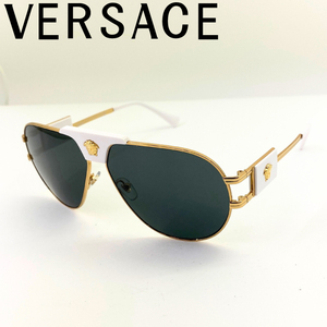 VERSACE サングラス ブランド ベルサーチ ヴェルサーチェ ブラック ティアドロップ 0ve-2252-147187