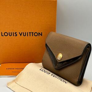 LOUIS VUITTON ポルトフォイユ ドゥブルV コンパクト ブラウン