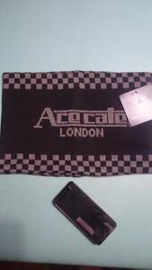 新品■ACE CAFE LONDON／エースカフェロンドン ネックウオーマー 黒/灰