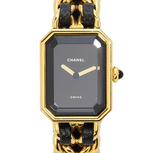シャネル CHANEL プルミエール Lサイズ H0001 GP レディース腕時計 クォーツ 20mm 女性 プレゼント 人気 ハイブランド 高級 ブランド
