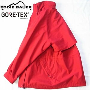 L エディーバウアー マウンテンパーカー ナイロンジャケット eddie bauer nylon jacket ジャケット ゴアテックス 赤 gore-tex red レッド